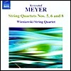 Wieniawski String Quartet 마이어: 현악사중주 5, 6, 8번 (Krzysztof Meyer: String Quartets Op.42, Op.51, Op.67)