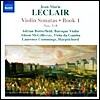 Adrian Butterfield 장-마리 르클레르: 바이올린 소나타 1권 - 5-8번 (Jean-Marie Leclair: Violin Sonatas Book 2 Nos.5-8)