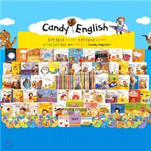 똘망똘망 캔디영어(전50권+오디오CD24장+동요CD 1장+DVD 3장+ 플래시 카드100장)