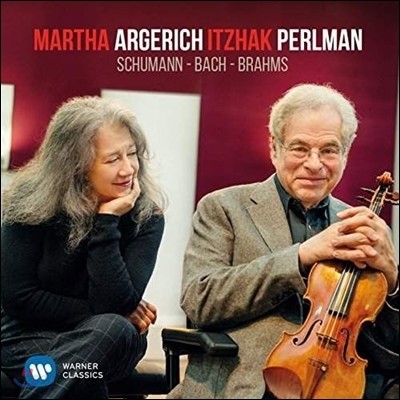 Martha Argerich / Itzhak Perlman 마르타 아르헤리치 / 이작 펄만 - 슈만 / 바흐 / 브람스 [LP]