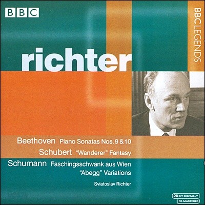 베토벤 : 피아노 소나타 / 슈베르트 : 방랑자 환상곡 / 슈만 - 리히터