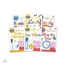 페파 피그 썼다 지웠다 원서 6종 세트 : Peppa Pig : Wipe-Clean