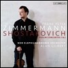 Frank Peter Zimmermann 쇼스타코비치: 바이올린 협주곡 1 & 2번 (Shostakovich: Violin Concertos Op.77 & Op.129) 프랑크 페터 침머만, 앨런 길버트