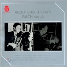 바흐 : 파르티타 &amp; 소나타 - 아돌프 부쉬