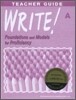 WRITE! Level A : Teacher Guide
