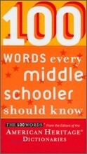 100 Words Every Middle Schooler Should Know