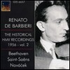 Renato De Barbieri 레나토 데 바르비에리: 히스토리컬 레코딩 2집 - 베토벤 / 생상스 / 노바체크 (The Historical HMV Recordings 1956 Vol.2 - Beethoven / Saint-Saens / Novacek)