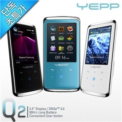 2만원파일아이★삼성YEPP MP3 YP-Q2 A[4GB]컨텐츠3종