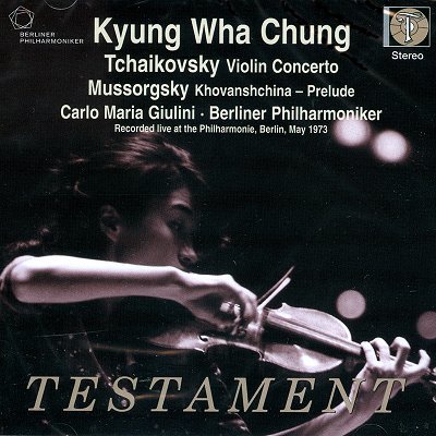 정경화 / Carlo Maria Giulini 차이코프스키: 바이올린 협주곡 (Mussorgsky: Khovanshchina / Tchaikovsky: Violin Concerto)