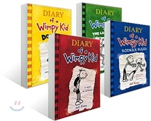 Diary of a Wimpy Kid #1 - #4 세트