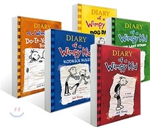 Diary of a Wimpy Kid #1 - #4  + Do It Yourself Book 세트