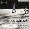 Giorgio Koukl 카프랄로바: 피아노 작품 전곡 - 열정 소나타 외 (Vitezslava Kapralova: Complete Piano Music - Sonata Appassionata Op.6, Grotesque Passacaglia) 기오르기오 코우클