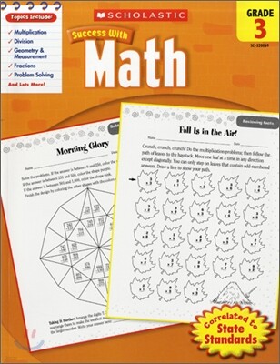 Scholastic Success With Math, Grade 3