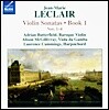 Adrian Butterfield 장-마리 르클레르: 바이올린 소나타 1권 - 1-4번 (Jean-Marie Leclair: Violin Sonatas Book 1 Nos.1-4)