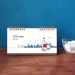 탁상용 위클리 스케줄러 - TIME TABLE