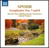 Alfred Walter 슈포어: 교향곡 7번 ‘인생의 신성과 세속’, 교향곡 8번 (Louis Spohr: Symphonies Op.121, Op.137) 슬로바키아 국립 필하모닉 오케스트라, 알프레드 발터