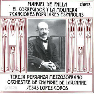 Teresa Berganza, ~ / Falla : El Corregidor Y La Molinera, 7 Canciones Populares Espanolas (SKCDL0293)