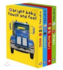 Bright Baby Touch and Feel Slipcase (Colours, Numbers, Shapes, Words)