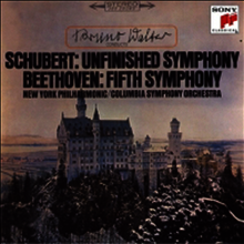 베토벤:교향곡 5번, 슈베르트: 교향곡 8번 '미완성' (Beethoven: Symphony No.5 & Schubert: Symphony No.8 'Unfinished') (Ltd. Ed)(일본반)(CD) - Bruno Walter