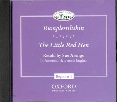 Classic Tales: Beginner 1little Red Hen/Rumplestiltskin Audio CD