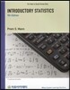 Introductory Statistics, 9/E