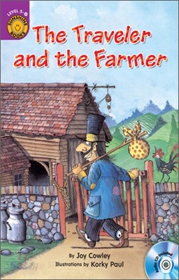 Sunshine Readers Level 5 : The Traveller and The Farmer (Book &amp; Workbook Set)
