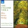 Eniko Magyar 비올라를 위한 영국 음악 - 블리스 / 델리우스 / 브리지 (The English Viola - Bliss / Delius / Bridge)