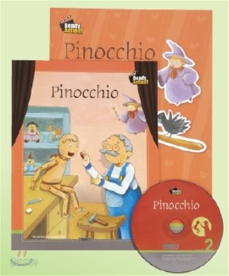 Ready Action Level 2 : Pinocchio (Drama Book + Workbook + CD)