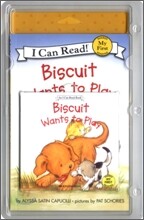 [I Can Read] My First : Biscuit Wants to Play (Book & CD)