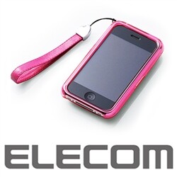 엘레컴(ELECOM) 아이폰 3GS 시크릿 핑크에디션 크리스탈 라홀핑크 (MPA-P09PCPN)