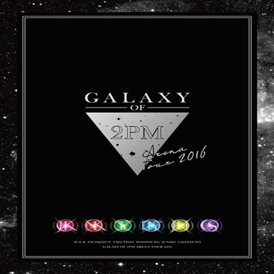 투피엠 (2PM) - Arena Tour 2016 Galaxy Of 2PM (1Blu-ray+2DVD) (초회생산한정반)(Blu-ray)(2017)