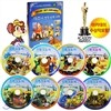 디즈니 교육용 베스트 애니메이션 명작동화 DVD 8장(총41편)풀세트!