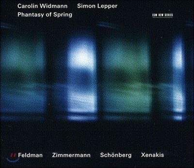 Carolin Widmann 카롤린 비트만 바이올린 연주집 - 봄의 환상곡 / 모톤 펠트만, 침머만, 쇤베르크, 크세나키스 외 (Phantasy Of Spring)