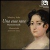 Joan Enric Lluna 빈센트 마르틴 솔레르: 희귀한 일 (Vincente Martin y Soler: Una cosa rara, Divertimenti)