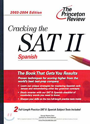 Cracking the Sat II Spanish, 2003-2004