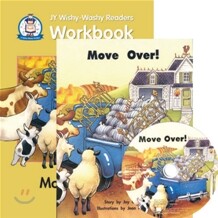 JY Wishy-Washy Readers : Move Over (Book & Workbook & CD)