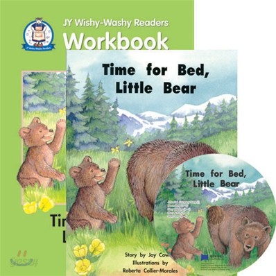 JY Wishy-Washy Readers : Time for Bed, Little Bear (Book &amp; Workbook &amp; CD)