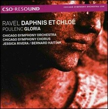 Bernard Haitink 라벨: 다프니스와 클로에 / 프란시스 풀랑크: 글로리아 (Ravel: Daphnis et Chole / Francis Poulenc: Gloria)