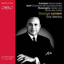 George London 조지 런던: 1964년 리사이틀 (Recital in 1964)