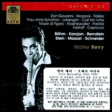 오페라 아리아 라이브 레코딩 1955-1993 - 발터 베리