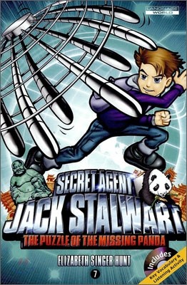 Jack Stalwart #7 : The Puzzle of the Missing Panda - China (Book &amp; CD)