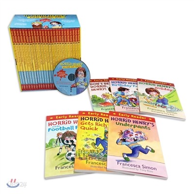 Horrid Henry Early Reader Set (도서 25권+MP3CD 1장)