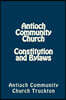Antioch Community Church Constitution and Bylaws