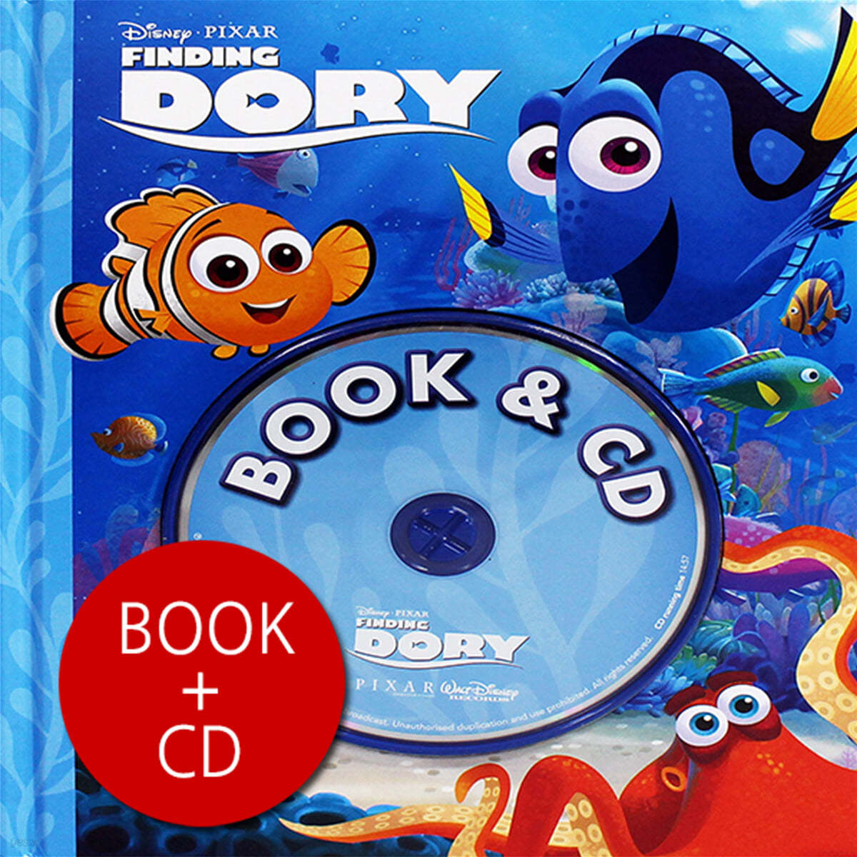 Disney&#183;Pixar Finding Dory (Book &amp; CD)
