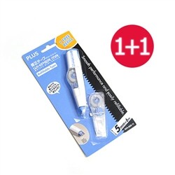 [리필1+1증정 패키지] 알앤비 플러스 수정테이프 WH-605-11/plus