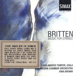 Britten : Music For Strings : Lars Anders TomterㆍNorwegian Chamber OrchestraㆍIona Brown