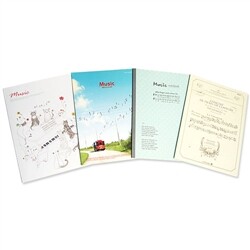 [알앤비]600 음악전용노트/중고생노트/music/음악노트 모닝글로리