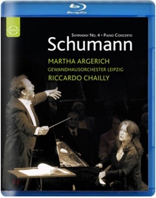 Martha Argerich / Riccardo Chailly 슈만 : 피아노 협주곡 &amp; 교향곡 4번 - 아르헤리치, 샤이