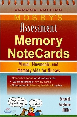 Mosby&#39;s Assessment Memory NoteCards: Visual, Mnemonic, and Memory Aids for Nurses