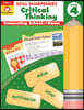 Skill Sharpeners: Critical Thinking, Grade 4 Workbook